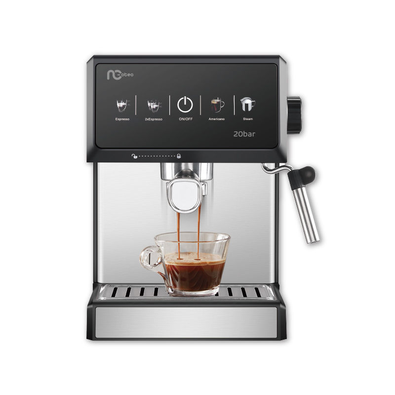 Primo NT-40541 Μηχανή Καφέ Espresso Neotec 20Bar 3σε1 Digital Μαύρη/Inox (400541)